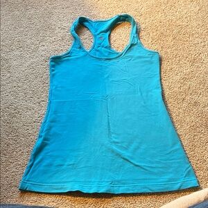 Lululemon Athletica Turquoise Tank Top
